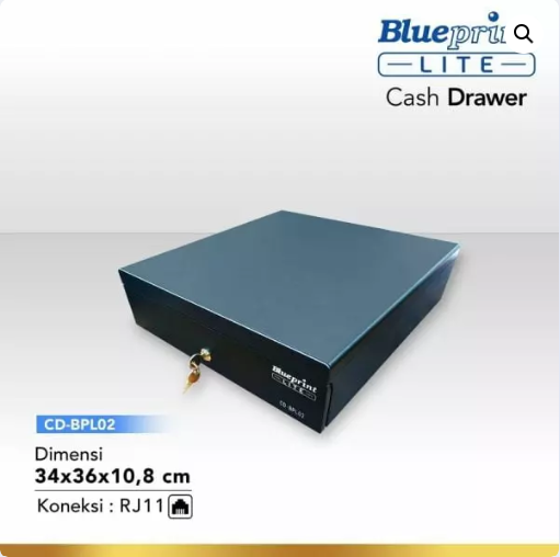 Blueprint CD-BPL02 Cash Drawer Laci Kasir Uang