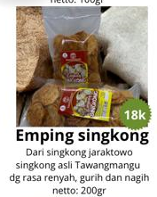 Emping Singkong